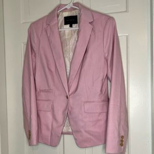Banana Republic Factory blazer, light pink, size 4 (pants listed separately)
